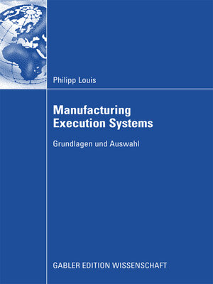 cover image of Manufacturing Execution Systems